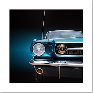 US car classic Mustang I 1966 Posters and Art